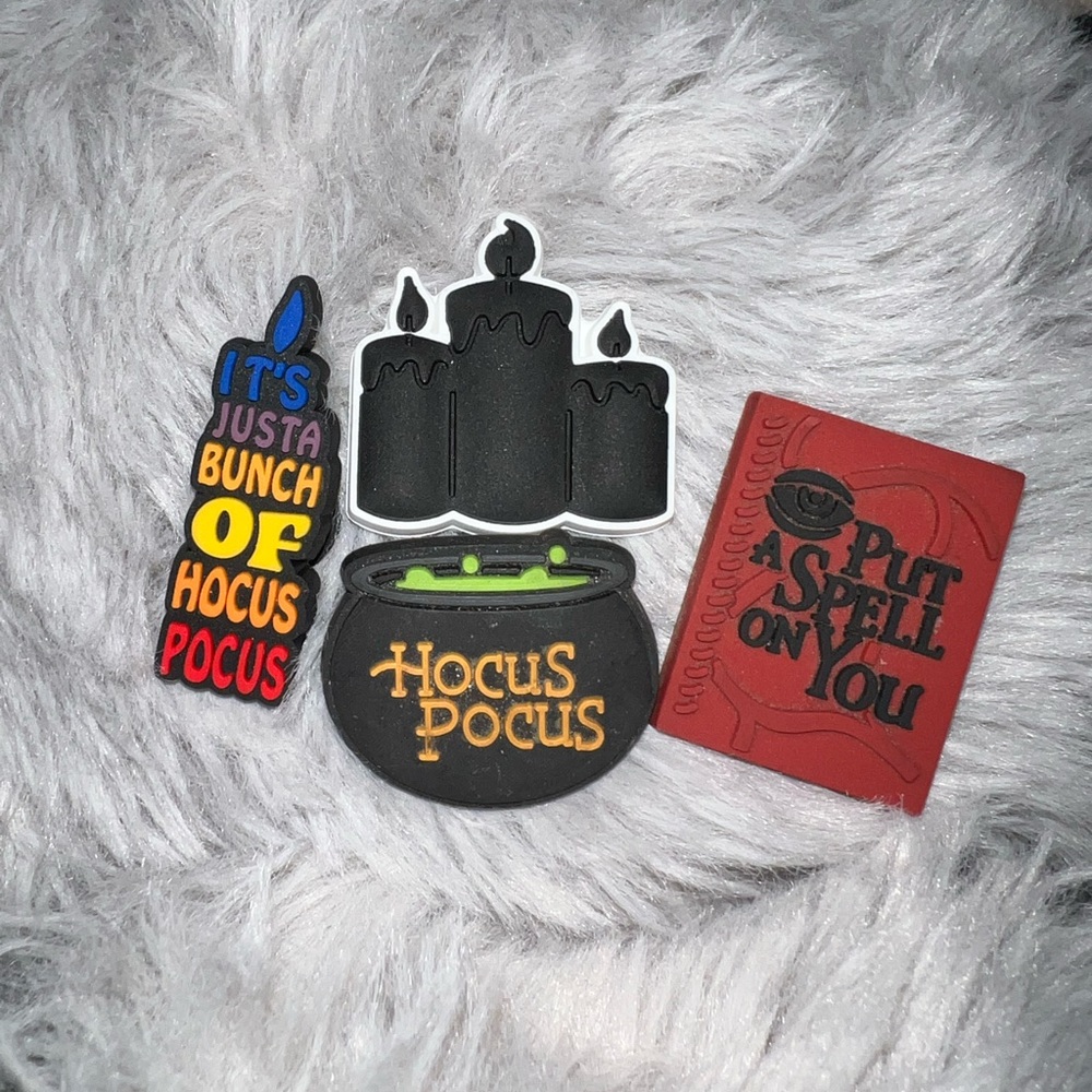 Hocus Pocus Croc Charms 🕯